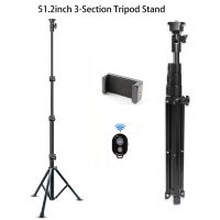 63inch Phone Selfie Stick Tripod Stand with Bluetooth Remote Universal Video Live Selfie Stand for Xiaomi HUAWEI iPhone Galaxy