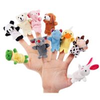 【CW】❈☑  10Pcs/lot Birthday Cartoon Boy Puppet Child Newborn Favor Dolls Telling Stories To The Baby