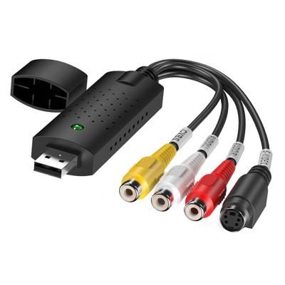 USB2.0 Video Capture Card High Speed Multifunctional Audio Grabber for Recording Monitoring Live Broadcas Adapters Cables