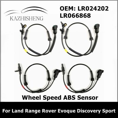 LR024202 LR066868 4Pcs Car Front Rear Wheel Speed ABS Sensor For Land Range Rover Evoque Discovery Sport LR082224 Auto Parts