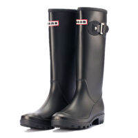 ร้อนขายรองเท้าผู้หญิงต้นขารองเท้าสูงสำหรับผู้หญิงยางกันน้ำ rainboots สุภาพสตรีรองเท้าฝนรองเท้าผู้หญิงรองเท้าฤดูหนาว qt755 ~