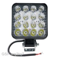 Fashionwq2tq7ใหม่รถบรรทุกออฟโรดไฟพอด16LED ทำงาน12V 24V ไฟตัดหมอกขับสำหรับ SUV รถบรรทุก ATV เรือ1ชิ้น48W