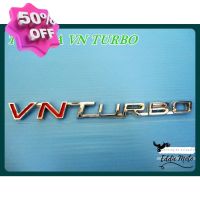 TOYOTA VN TURBO LOGO "RED" &amp; "CHROME" STICKER  // โลโก้ TOYOTA VN TURBO สีแดง สีโครม พร้อมกาวติด สินค้าคุณภาพดี #โลโก้รถ  #โลโก้รถยนต์  #สติ๊กเกอร์รถ #Logo  #โลโก้