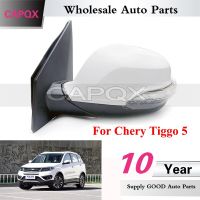 CAPQX ชุดกระจกมองหลังภายนอกสำหรับ Chery Tiggo 5กระจกมองหลังด้านข้างสาย5/6/8