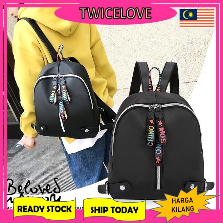 TWICELOVE Malaysia -Star & Love Backpack Handbag Beg Tangan Wanita Bags  Shoulder Bag Travel Perempuan Lawa Gift Hadiah Ladies Casual Dinner Cantik  Girl Raya Baru Ready Stock Travel Women New