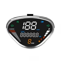Motorcycle Speedometer Digital Meter Lcd Speedometer Odometer Tachometer Display for HONDA DAX70 CT50 Jialing70