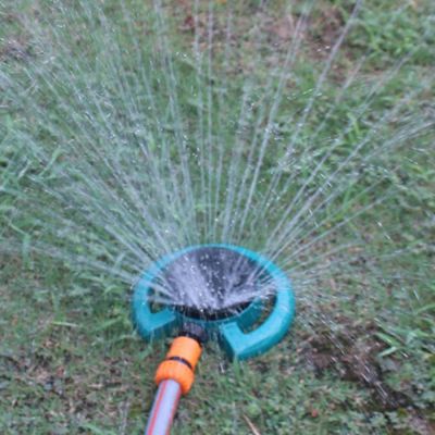 Garden Lawn Sprinkler Automatic Irrigation Eight Modes Rotary Watering Device