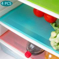 Refrigerator Pad Washable Fridge Mats Liners Waterproof Fridge Pads Mat Kitchen Shelves Drawer Table Mats Refrigerator Liner