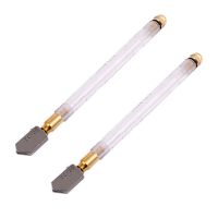 2PCS Upgrade Diamond Glass Cutter 2-19mm 175mm Carbonization Tungsten Alloy Glasses Cutters for Hand Tool Glass Cutting