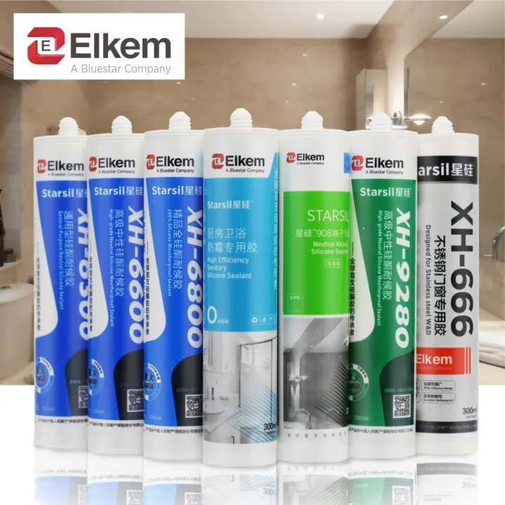 Eiken Starsil Neutral Mildew Resistant Silicone 100 Silicone Sealant