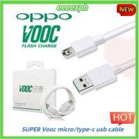 【Taotao Electronics】 ออริจินอล Oppo Vooc Flash ซุปเปอร์ชาร์จเร็วไมโครประเภท C ข้อมูลแอนดรอยด์สาย Usb สำหรับ A5s A3s F9 Y91 F7