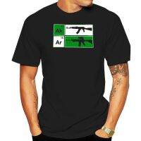 Top Tees 2023แฟชั่นขายร้อน AK47 AR15 Riffle ผู้ใหญ่เสื้อยืด NRA Cool Defense Tee สำหรับชาย-1526C Tee เสื้อ Top Tee