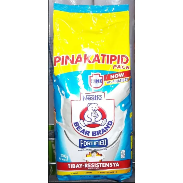 Bearbrand Fortified Powdered Milk 2kg (Pinakatipid Pack) | Lazada PH