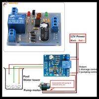 MMHYGDF มืออาชีพอย่างมืออาชีพ 9โวลต์-12โวลต์ ป้องกันน้ำสั้น ตัวควบคุมระดับน้ำแบบน้ำ รีเลย์ระดับ เครื่องตรวจจับ เซ็นเซอร์วัดระดับน้ำ