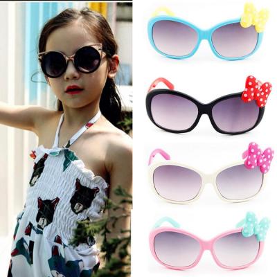 Kids Cartoon Sunglasses Kawaii Children Bowknot Sunglasses Colorful Sunglasses Kid Eyeglasses Dress up Glasses for Toddler Kids Boy Girls Outdoor Activities fashionable