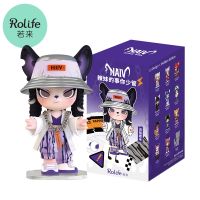 Robotime Rolife HANHAN NAI V Hot Girls Series Blind Box Action Figures Martial Arts Series Character Model Gift For Children