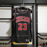 High qual NBA͛ Original BASKETBALL Mens Jersey 23 Michael Jordann Chicago Bulls Hot Pressing Retro City Edition Swingman Jerseys Black