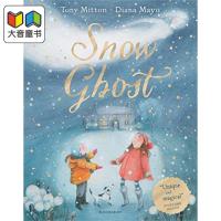 Diana ่าย: Snow Ghost Snow Spirit หนังสือภาษาอังกฤษ Original Annual Warm เรื่องราวรูปหัวใจหนังสือภาพเด็ก