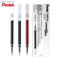 Pentel 6ชิ้น LRN5 Energel XLRN4เข็มเติมปากกาเจลหัวแหลม-0.5มม./0.4มม. สีดำ/สีฟ้า/สีแดงสำหรับ BLN-75 Pentel