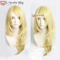 Anime Tokyo Revengers Emma Sano Golden Long 65cm Cosplay Wig Heat Resistant Halloween Party Women Sano Emma Wigs + Free Wig Cap