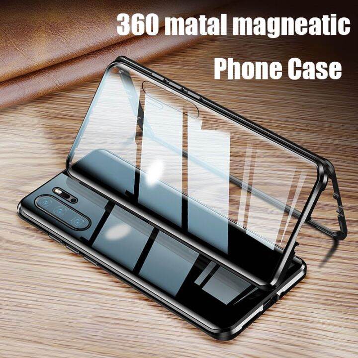 enjoy-electronic-forhuaweip30-p20-p40-mate-40-30-20-pro-honor-10-lite-8x-9x-y9-prime-p-smart-2019-magnetic-hd-double-sided-metal-glass-phone-case