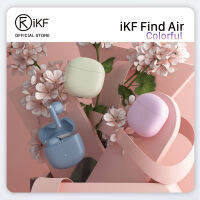 IKF Find Air4หูฟังไร้สาย,หูฟังบลูทูธ5.2พร้อมเคสชาร์จเสียงสเตอริโอควบคุมด้วยการสัมผัสกันน้ำมีไมค์ในตัวหูฟังแบบอินเอียร์รองรับ25-30ชั่วโมงสำหรับเล่นกีฬาใช้ได้กับ Ios/android