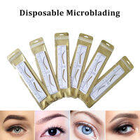 10รูปแบบ M Icroblading คิ้ว S Tencils สติ๊กเกอร์ MakeupEyebrow MoldTemplate คู่มือการวาดภาพเครื่องมือแต่งหน้าและอุปกรณ์เสริมลายฉลุ