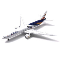 D Iecast โลหะอัลลอย1:400ขนาด B777 B777-200 N864DA เดลต้าสายการบินเครื่องบินเครื่องบินรุ่นของเล่นสำหรับการเก็บรวบรวม