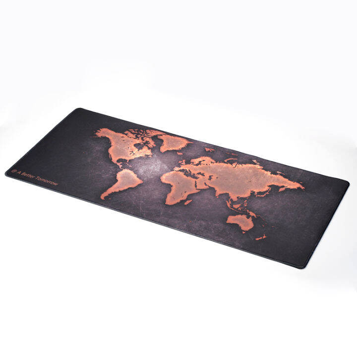 World Map Gaming Mouse Pad Large Lazada
