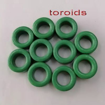 Mn-Zn Green Ferrite Magnetic Ring 10*6*5mm Anti-interference Core Toroid Ferrite Core for Inductor Chokes Electrical Circuitry Parts
