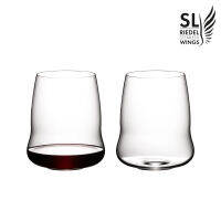 Riedel SL Stemless Wings Cabernet Sauvignon 2pcs แก้วไวน์กาแบร์เนโซวีญง แก้วไวน์แดง