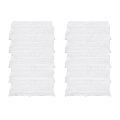 10 Pcs Replacement Parts for Vileda Steam XXL Power Pad Steam Cleaner Replacement Microfiber Cleaning Mop, Washable