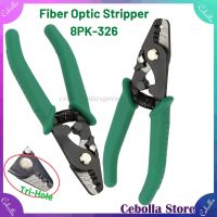 ○✙⊕ Best Price 8PK 326 Fiber Optic Stripper 8PK 326 Tri Hole Clamp FTTH Fiber stripping pliers 8PK 326 Wire stripper