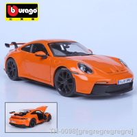 ﹍▧◊ gregregregregre Bburago-Modelo de carro liga infantil 911 GT3 clássico estático coleção presentes Natal 1:24