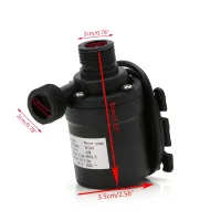 800LH 5m DC 12V 24V Solar Water Heater Brushless Motor Circulation Water Pump Dropshipping