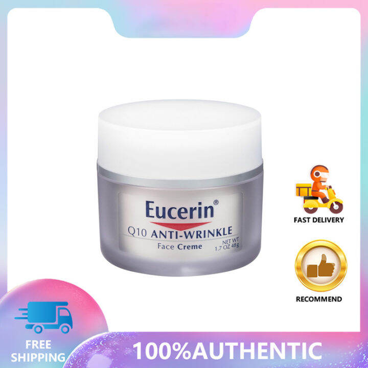 Eucerin Q10 AntiWrinkle Face Cream 48g Lazada