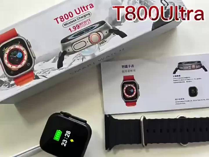 Baru T800 Ultra Bahagian Atas Jam Tangan Pintar ultra a sukan watch8 ...