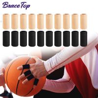 10Pcs/Set Sport Finger Brace Splint Sleeves Thumb Support Protector Soft Comfortable Cushion for Basketball Volleyball Badminton