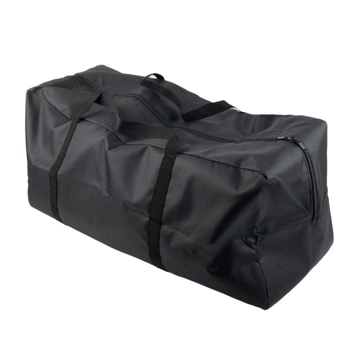 กระเป๋ากันน้ำใหญ่พิเศษในบ้านสำหรับตั้งแคมป์กลางแจ้งเบาะเต็นท์สีดำ