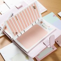 【hot】卍  A5 A6  Kawaii Loose Notebook Paper Refill Binder Inner Pages Monthly Weekly Planner Agenda