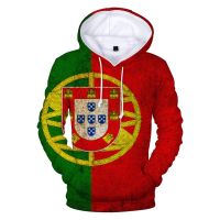 3D Print National Flag Portugal Argentina Germany Russia Brazil USA Hoodie Sweatshirt Lovely 3D Hoodies Men Women Fashion Jacket