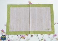 ผ้ารองจานผ้าลินิน Linen Placemat Jim Thompson จิมทอมป์สัน  ผ้ารองจานขนาด 20” x 13”