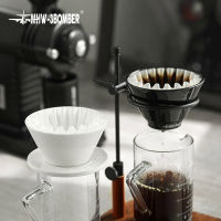 MHW-3ER เซรามิคกาแฟถ้วยกรองคู่มือ Brew ถ้วยกรอง3หลุมกรวยกระดาษ Hand Brew เครื่องมือ Home Barista อุปกรณ์เสริม