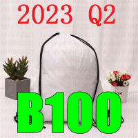 ล่าสุด2023 Q2 BB 100ถุง Drawstring BB100เข็มขัดกันน้ำกระเป๋าเป้สะพายหลังรองเท้าเสื้อผ้าโยคะวิ่งออกกำลังกายกระเป๋าเดินทาง