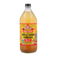 Bragg Organic Apple Cider Vinegar Raw-Unfiltered แบรค น้ำส้มสายชูหมักจากแอปเปิ้ล 946 มล.