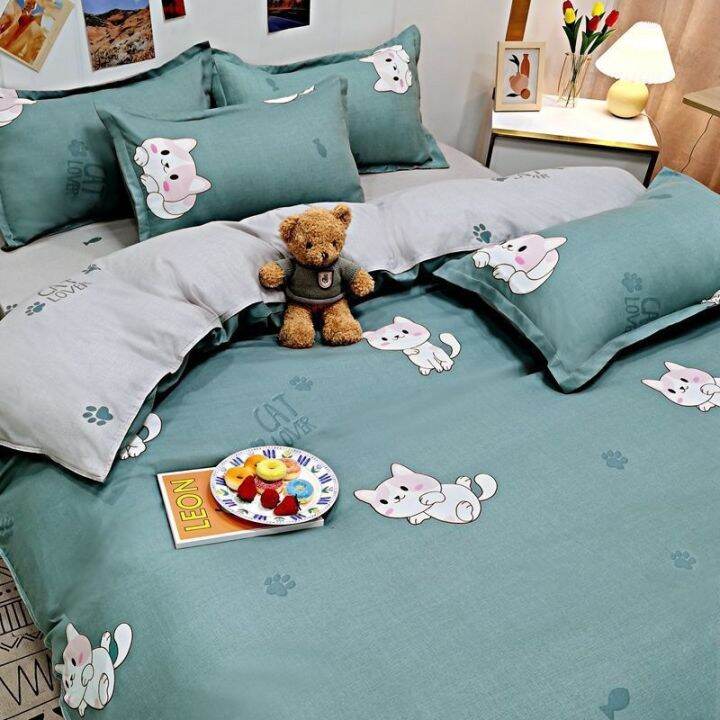 beddings-sets-pure-cotton-bedding-four-piece-set-female-single-piece-quilt-cover-student-dormitory-quilt-cover-three-piece-set