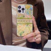 APEC เคสลายดอกไม้เพื่อความสวยงามด้วยเลเซอร์สุดหรูสำหรับ IPhone 14 Pro Max 14 12 13 Promax 12Oromax 13 14 Pro ฝาครอบด้านหลังกันกระแทกปลอก Apple