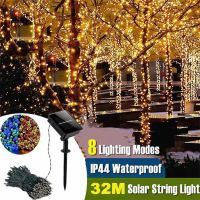 （roast chicken） Solar String Light Fairy Garden โคมไฟกลางแจ้งกันน้ำ6V Garland สำหรับคริสต์มาส Xmas Holiday Party Home Decoration