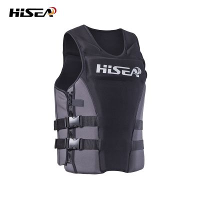 HISEA Mens Profession Surfing Motorboat Fishing Life Vest Kids Life Jacket Adult Swim Life Vest Floating fishing vest  Life Jackets