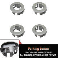 4pcs สำหรับ Toyota 89348-28100-B0 89348-28100ใหม่ Sliver ที่จอดรถ PDC Radar Ultrasonic SENSOR Retainer COVER